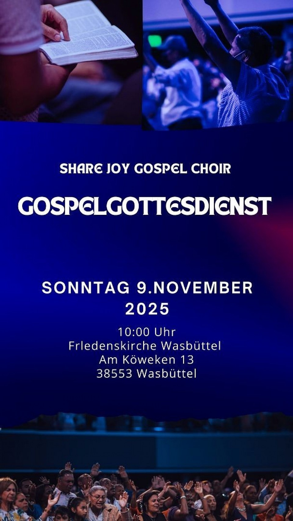 Gospelgottesdienst Wasbüttel